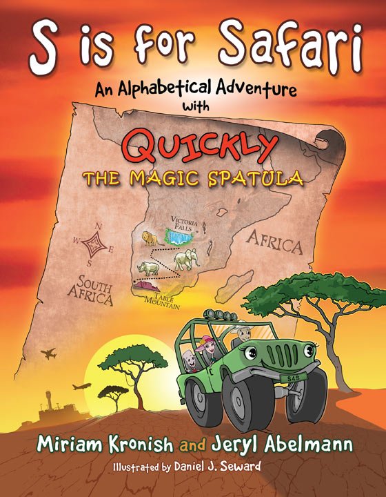 S is for Safari children’s book cover