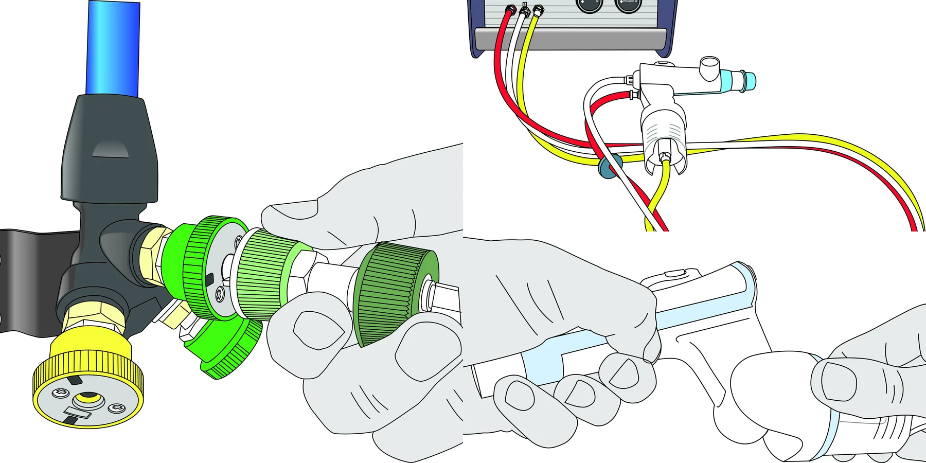 Medical-device technical illustrations created by Daniel Seward