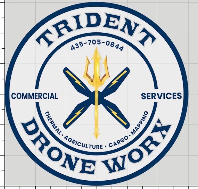 Trident Drone Worx local business logo