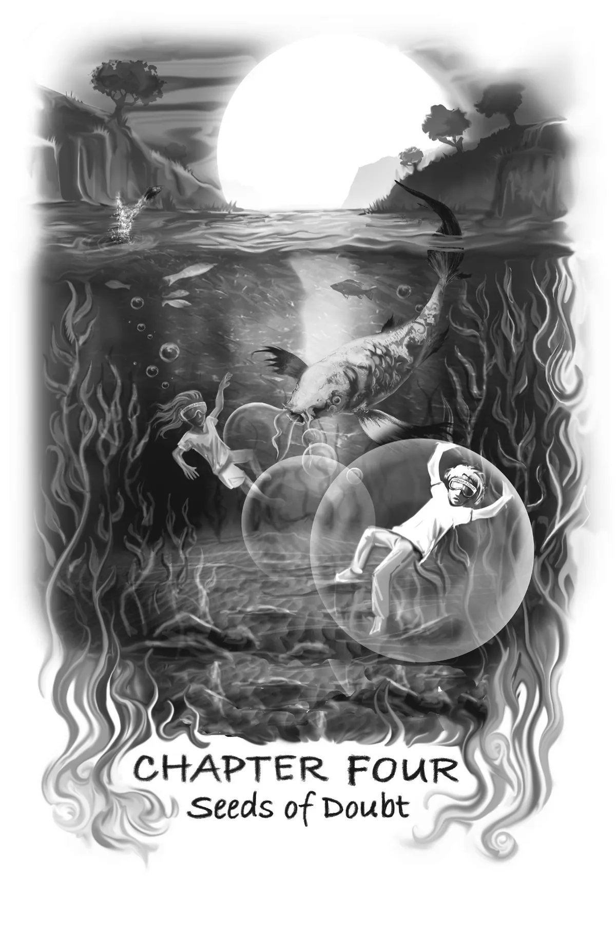 Chapter Four, Seeds of Doubt, interior illustration