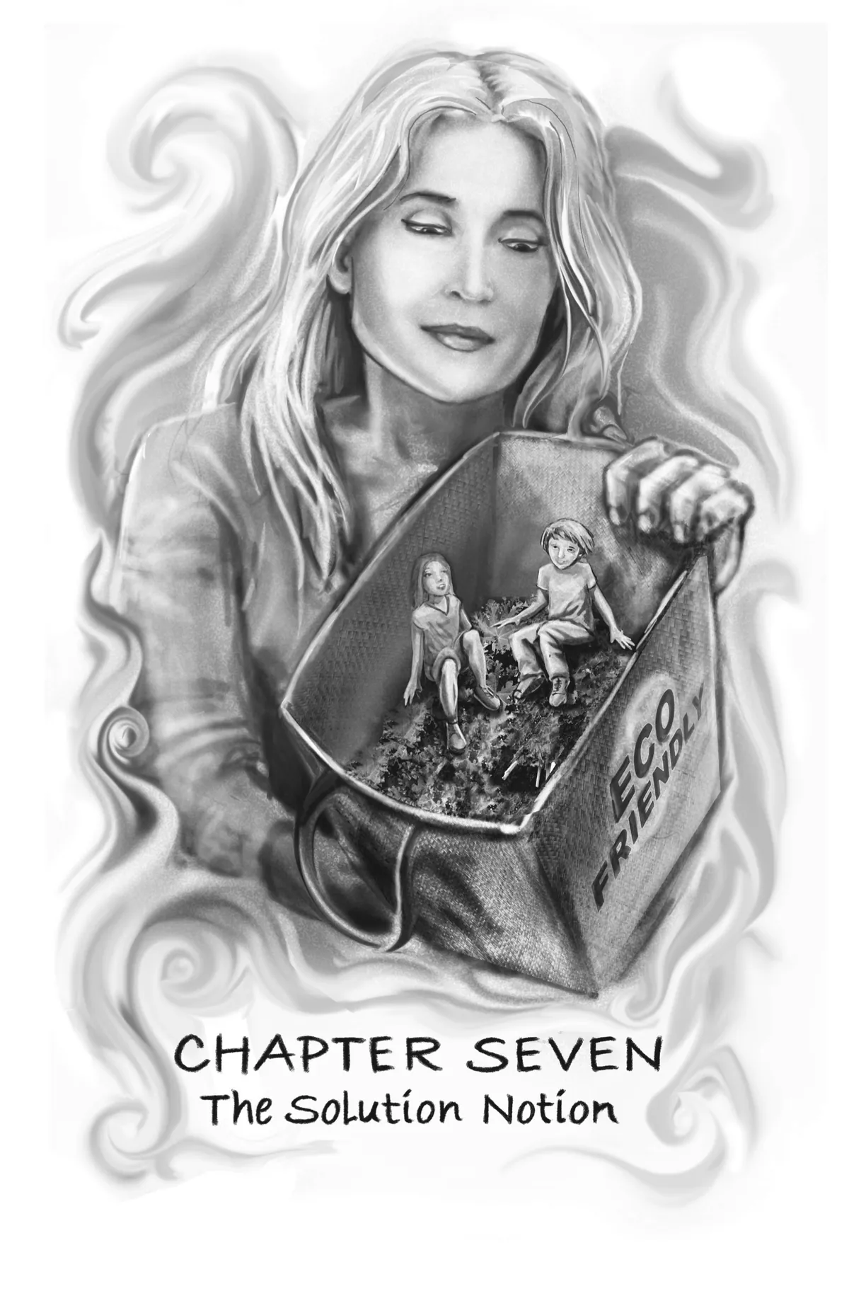 Chapter Seven, The Solution Notion, interior illustration