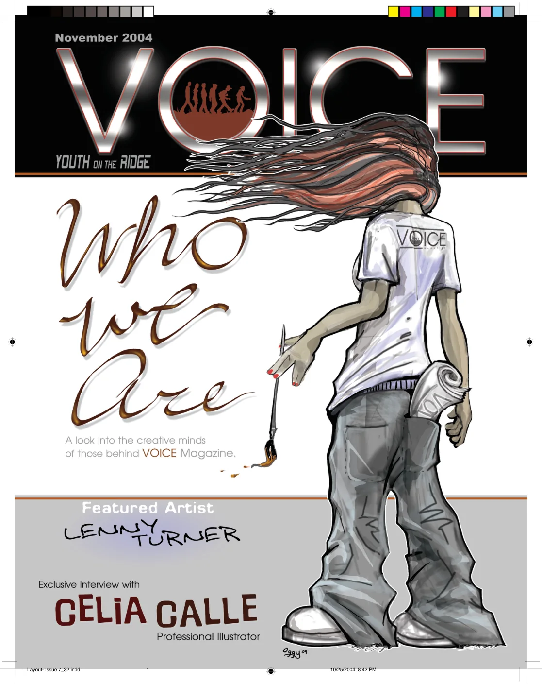 VOICE issue 7 cover titled Who We Are